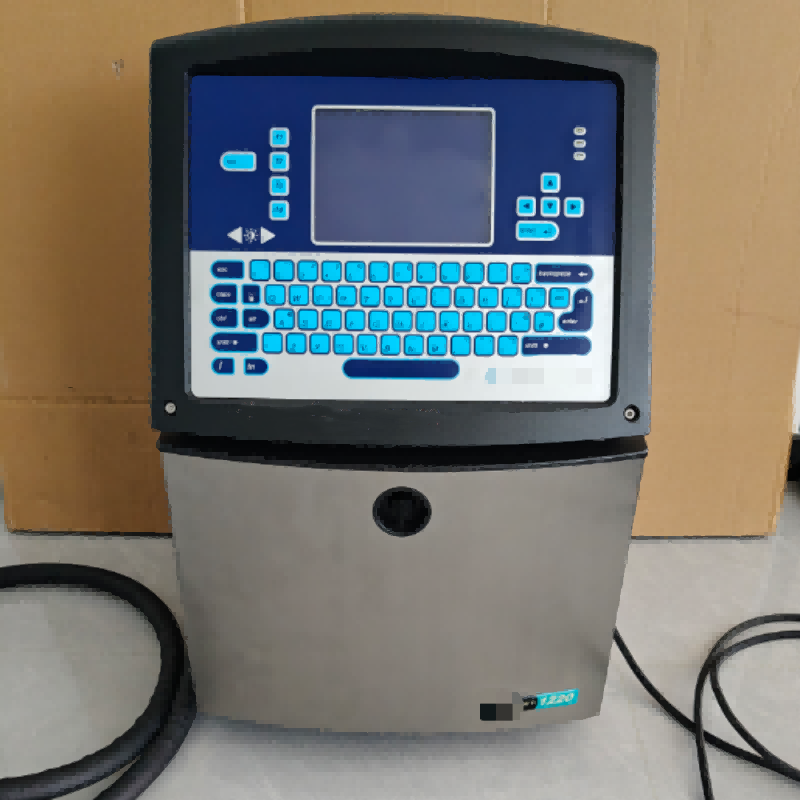 Used Printer VJ 1220 Industrial Continuous Inkjet Printer